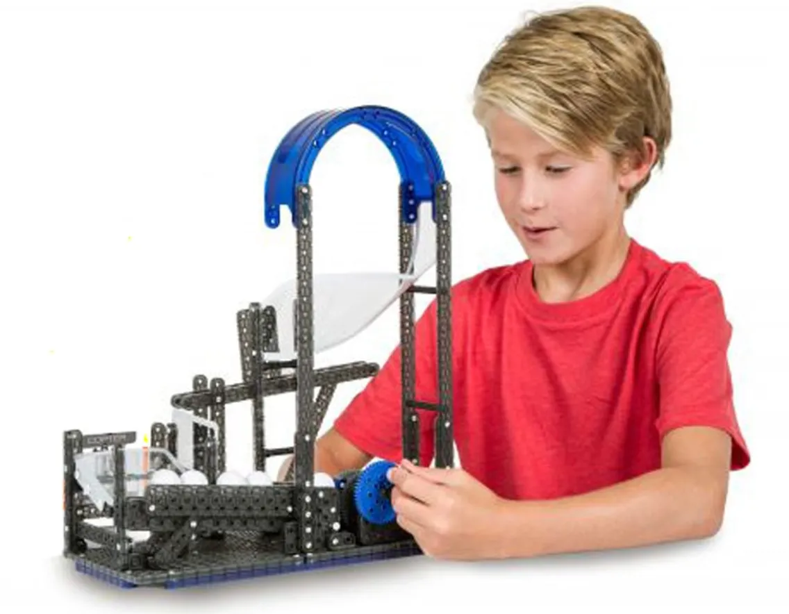 Construction|Creativity-Hexbug Robotics Hook Shot - 250 Piece Build Set