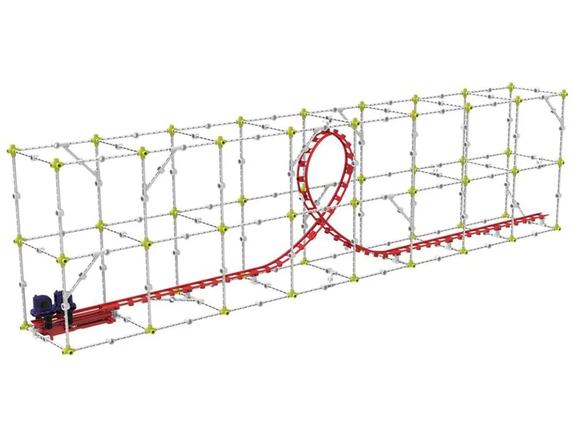 Construction|Engineer-Thames & Kosmos Roller Coaster Engineering - 305 Piece Experiment Kit