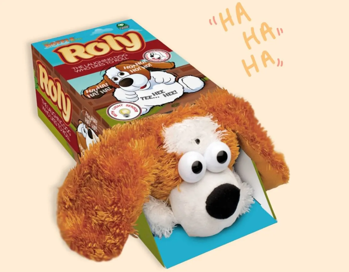 Sensory|Wicked Fun-Funtime Gifts Roly The Laughing Dog - Very Funny!