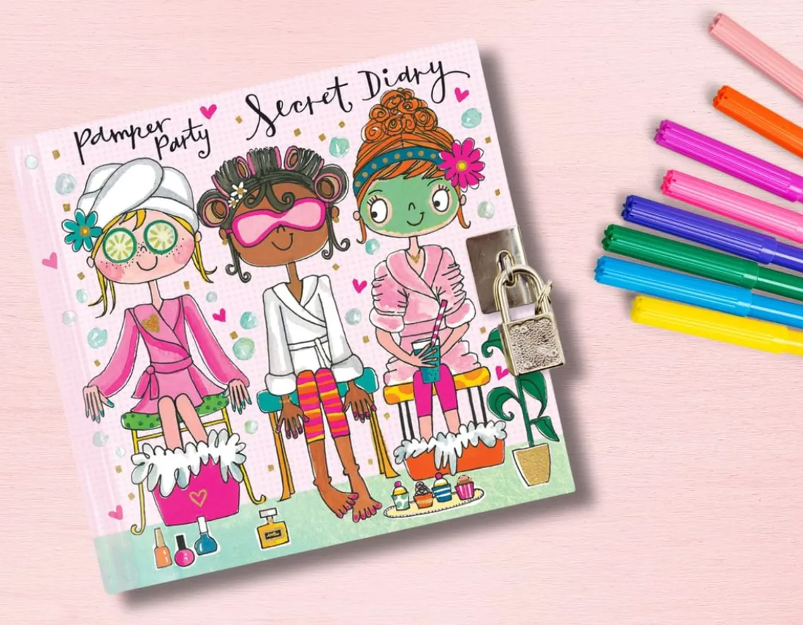 Books|Creativity-Rachel Ellen Secret Diary - Lovely Lockable Hardback