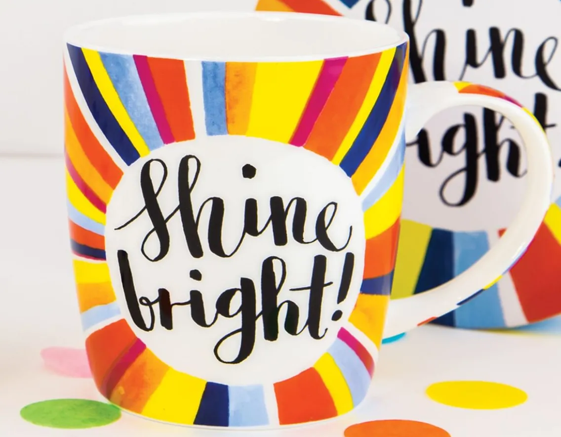 Exclusive To Wicked Uncle|Fashion & Style-Rachel Ellen Shine Bright Mug