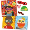 Books|Age 4-Buddy & Barney Silly Faces - Silicone Sticker Book