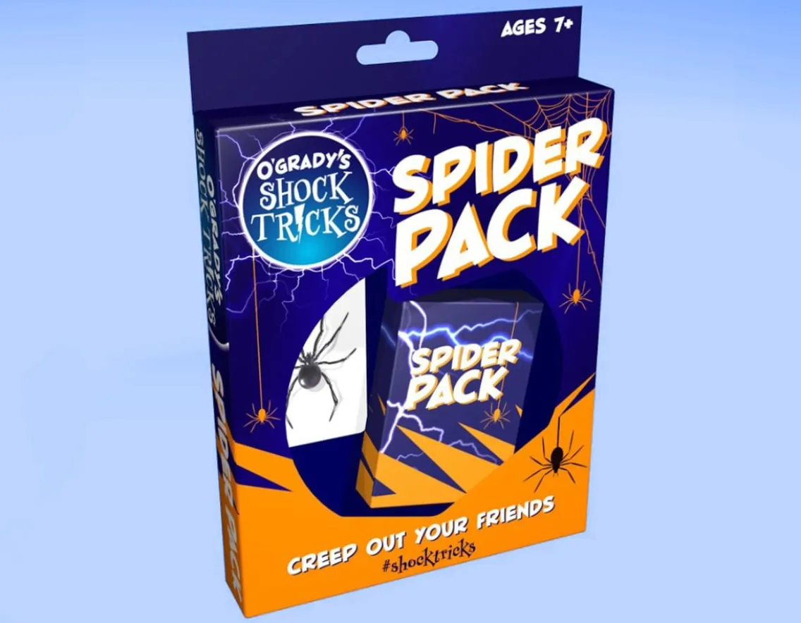 Magic, Spooky & Spells|Wicked Fun-Shock Tricks Ltd Spider Pack - Wicked Pranks