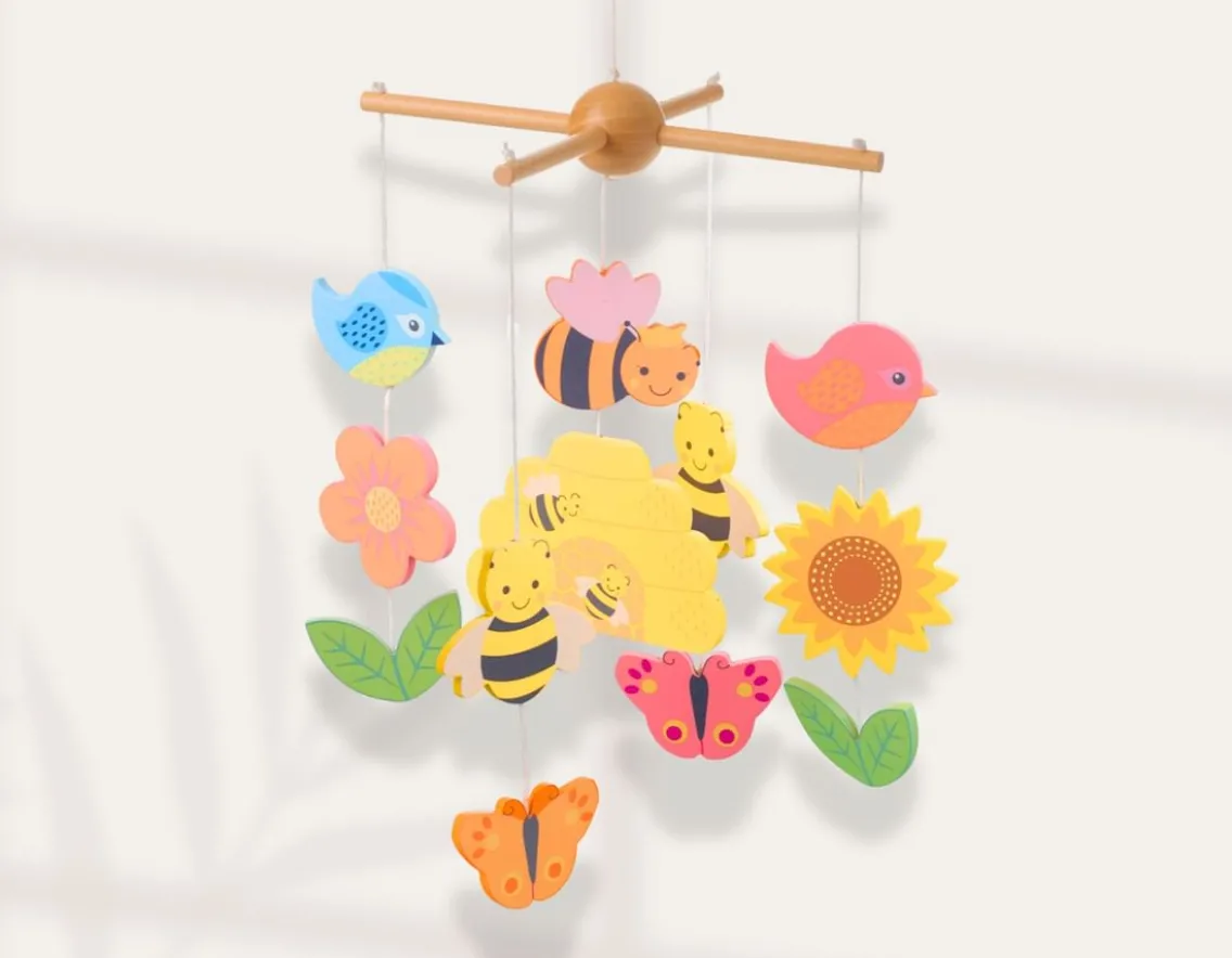 Fashion & Style|Wooden Toys-Orange Tree Toys Spring Garden Mobile