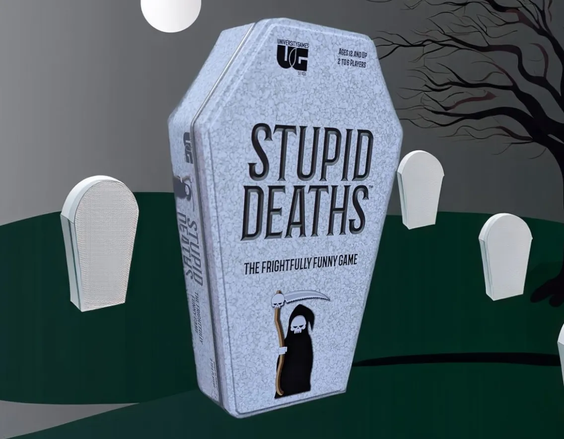 Games|Magic, Spooky & Spells-University Games Stupid Deaths - Frightfully Funny!