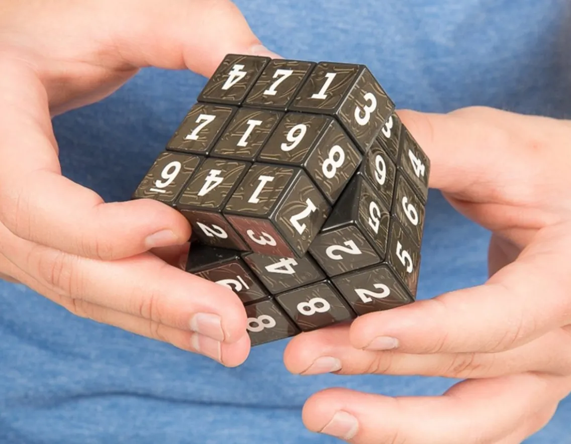 Puzzles-Funtime Gifts Sudoku Cube - Spin and Solve