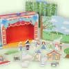 Creativity|Age 4-Orange Tree Toys The Little Bluebird Theatre - 24 Pieces