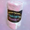 Exclusive To Wicked Uncle|Fashion & Style-Wonderbox Unicorn Blanket - Glows in the Dark!