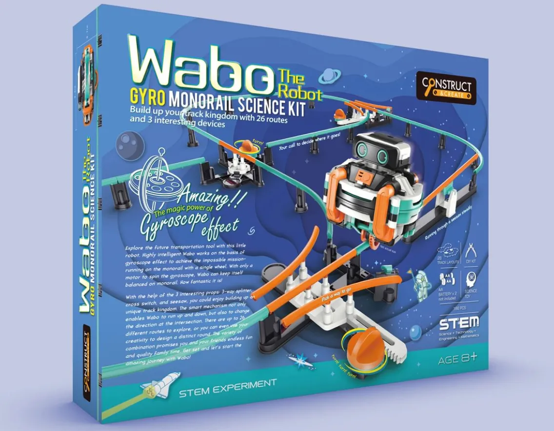 Construction|Educational-The Source Wabo Balancing Robot - Amazing Gyroscope Effect