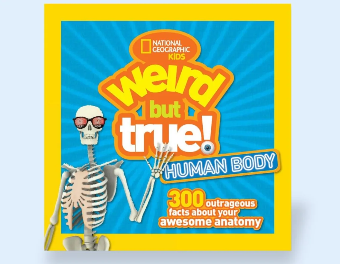 Books|Educational-National Geographic Weird But True - Human Body